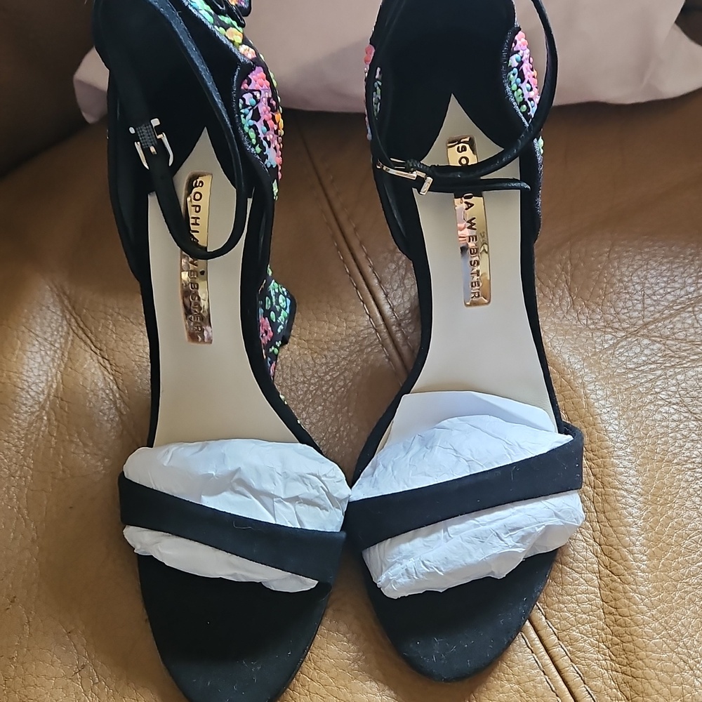 Sophia Webster Chiara Embellished Wedge (NEW) - Picture 2 of 10